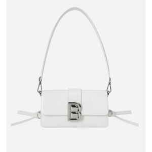 Elegant White Designer Shoulder Bag